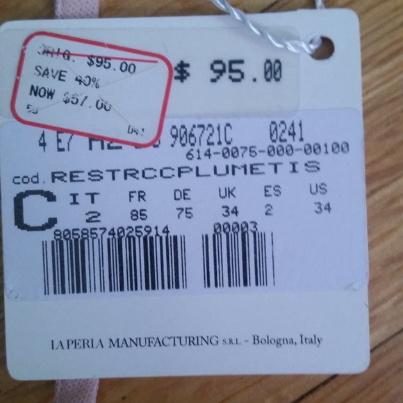 (nwt) La Perla Polka Dot Tulle Bralette - Picture 3 of 8